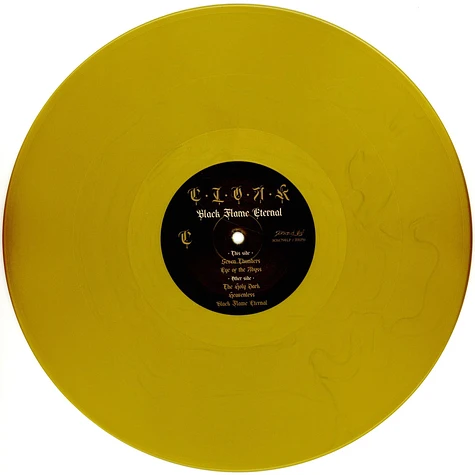 Cloak - Black Flame Eternal Gold Vinyl Edition