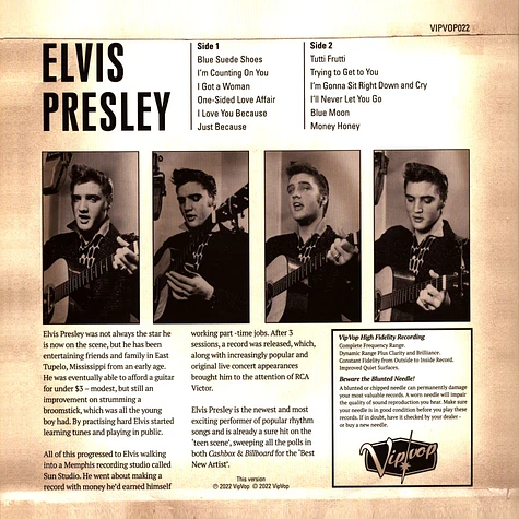 Elvis Presley - Elvis Presley Pink / Green Vinyl Edition