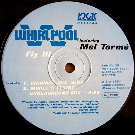 Whirlpool Productions Featuring Mel Tormé - Fly Hi / Gimme