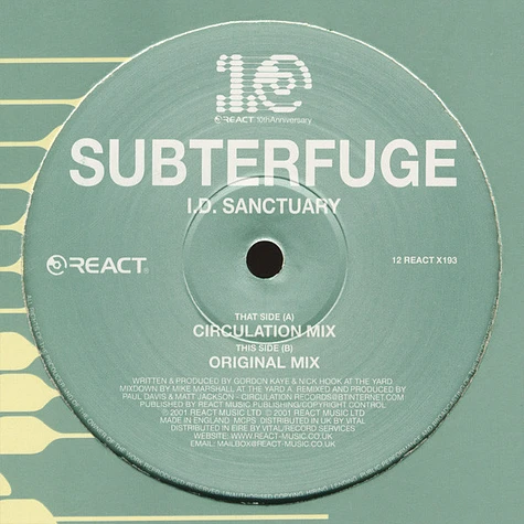 Subterfuge - I.D. Sanctuary