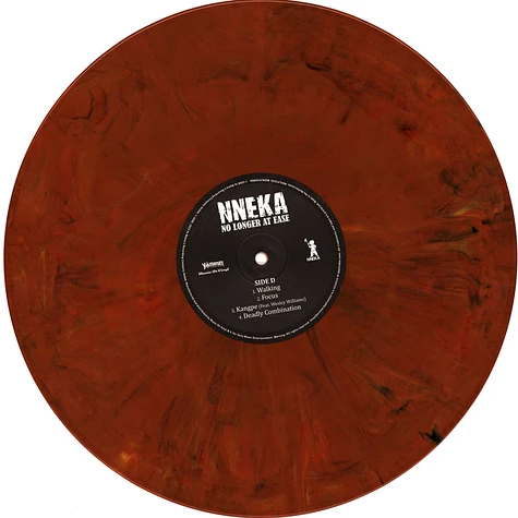 Nneka - No Longer At Ease Orange Marbled Vinyl Edition