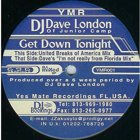 Dave London - Get Down Tonight