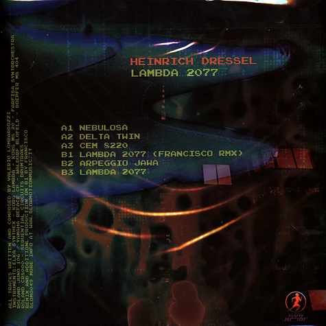 Heinrich Dressel - Lambda 2077 EP