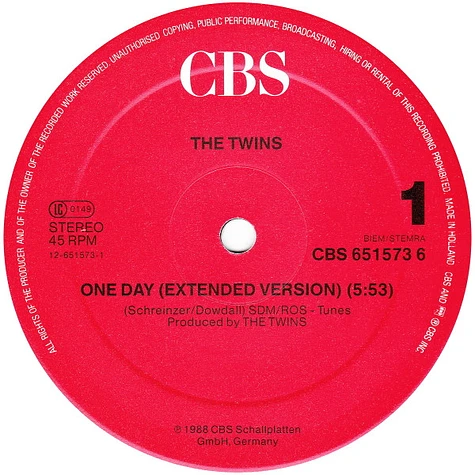 The Twins - One Day