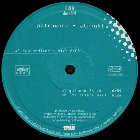 Patchwork - Alright