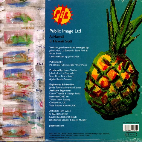 Public Image Limited - Hawaii