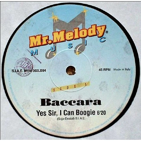 Baccara - Yes Sir, I Can Boogie