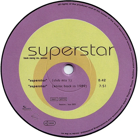 Novy vs. Eniac - Superstar