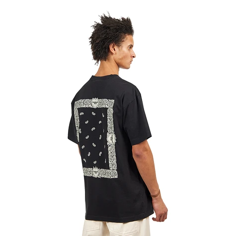 Carhartt WIP - S/S Paisley T-Shirt (Black / Wax) | HHV