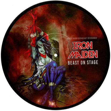 Iron Maiden - Beast On Stage 1992 / Public Radio Broadcasts Picture Disc Edition