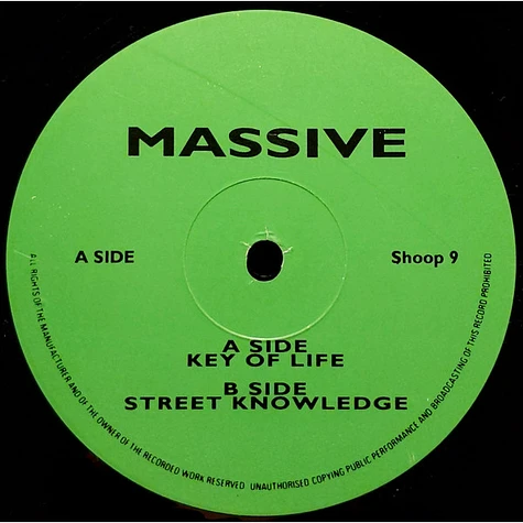Massive - Key Of Life / Street Knowledge