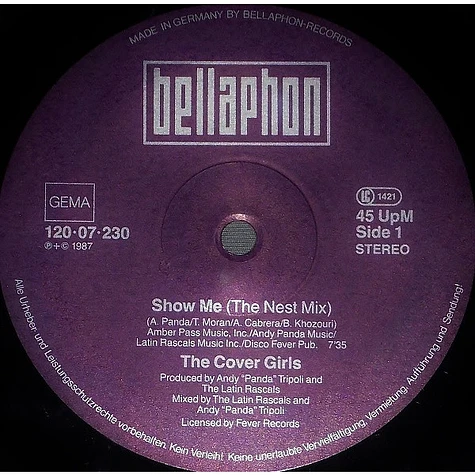 The Cover Girls - Show Me
