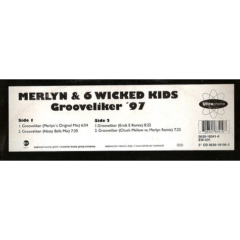 Merlyn & 6 Wicked Kids - Grooveliker '97
