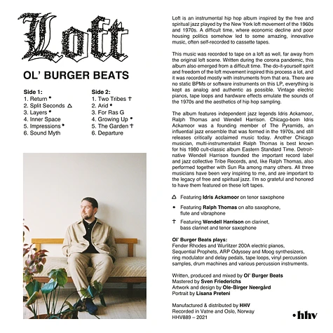 Ol' Burger Beats - Loft