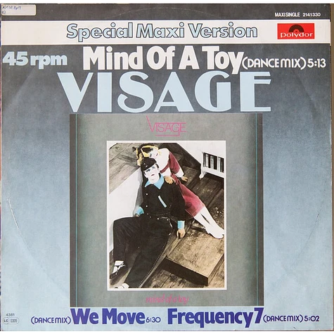 Visage - Mind Of A Toy