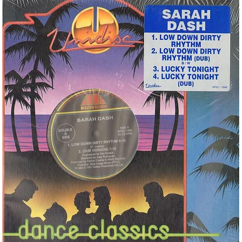 Sarah Dash - Low Down Dirty Rhythm / Lucky Tonight