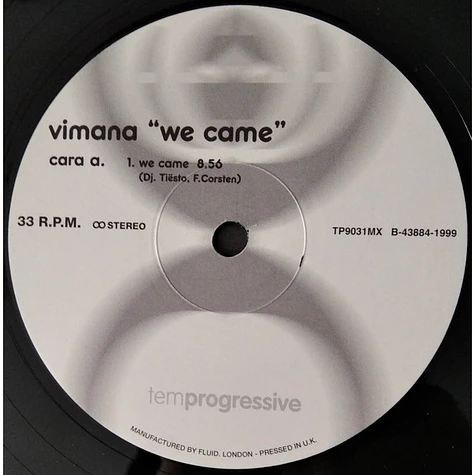 Vimana - We Came