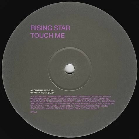 Rising Star - Touch Me