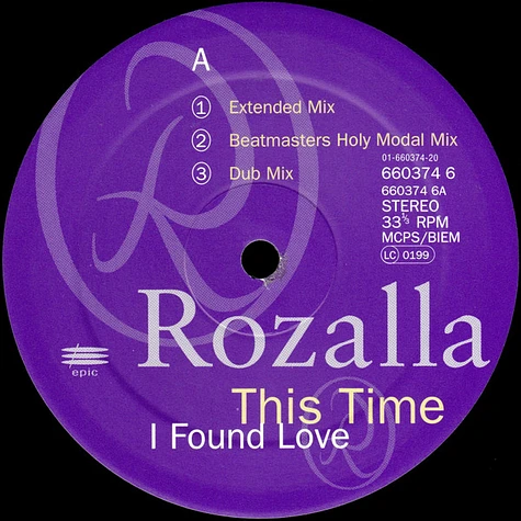 Rozalla - This Time I Found Love