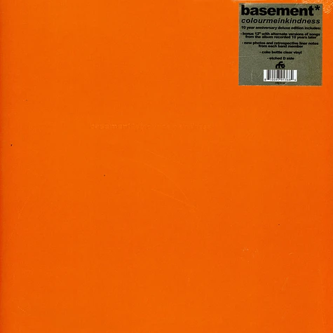 Basement - Colourmeinkindness Deluxe Anniversary Clear Vinyl Edition