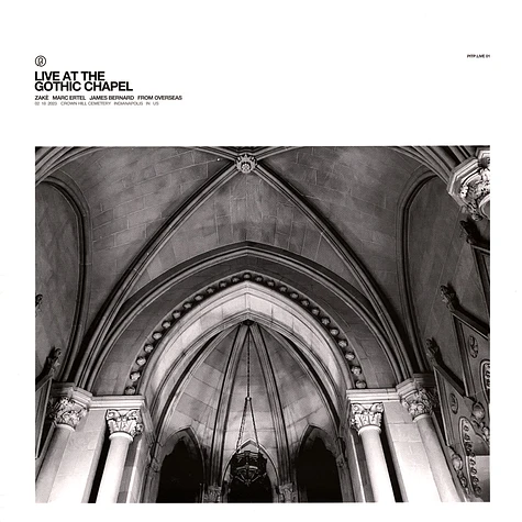 Zake / Marc Ertel / James Bernard / From Overseas - Live At Gothic Chapel Black & White Vinyl Edition