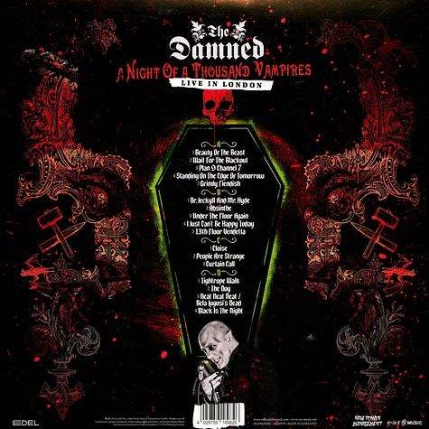 The Damned - A Night Of A Thousand Vampires Black Vinyl Edition