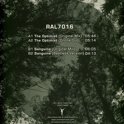 RAL7016 - The Optimist / Sanguine