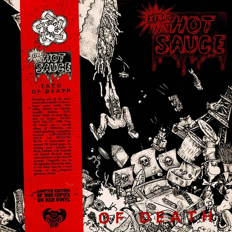 Extra Hot Sauce - Taco Of Death Red Vinyl Edtion