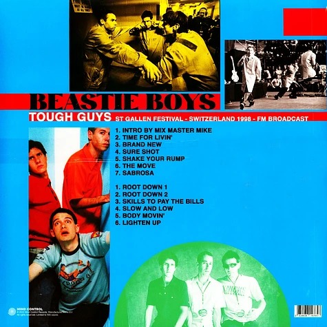 Beastie Boys - Tough Guys St Gallen Festival Switzerland 1998