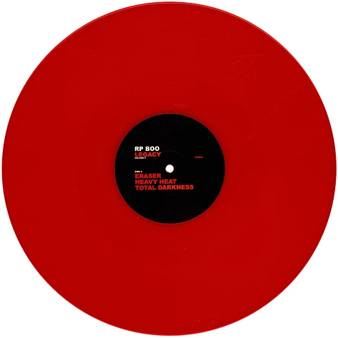 RP Boo - Legacy Volume 2 Red Vinyl Edition