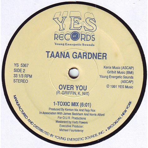 Taana Gardner - Over You