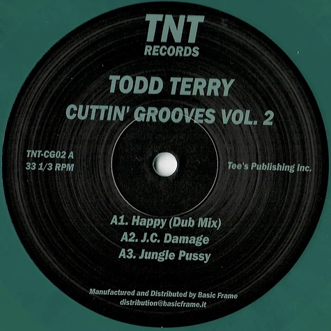 Todd Terry - Cuttin' Grooves Volume 2 Record Store Day 2023 Edition