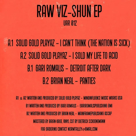 V.A. - Raw Viz Shun EP
