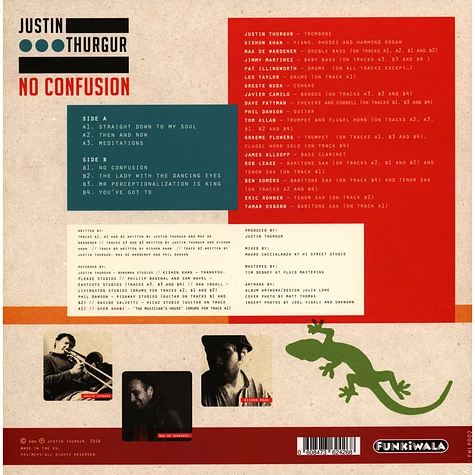 Justin Thurgur - No Confusion
