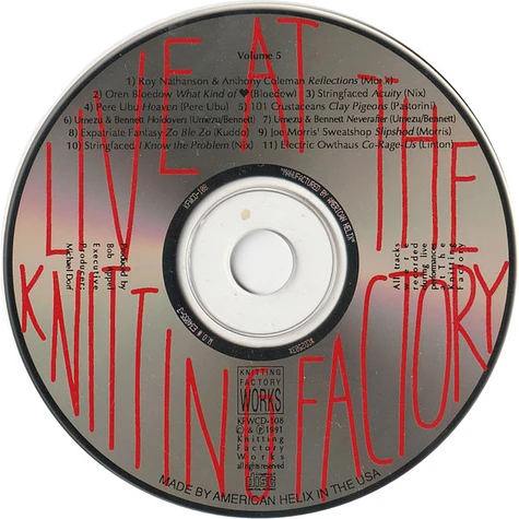 V.A. - Live At The Knitting Factory Volume 5