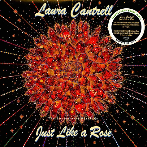 Laura Cantrell - Just Like A Rose: The Anniversary Sessions Transparent Green Vinyl Edition