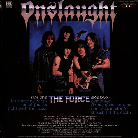 Onslaught - The Force Picture Disc Edition