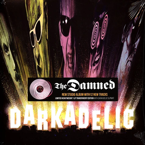The Damned - Darkadelic Transparent Vinyl Edition & Slipmat