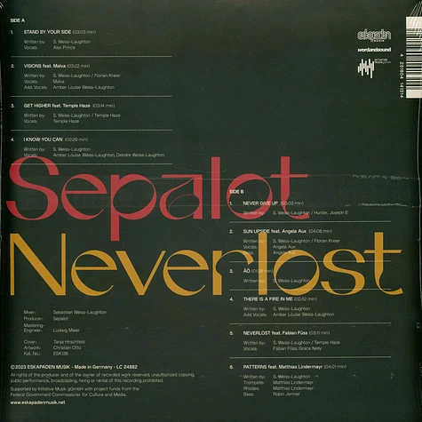 Sepalot - Neverlost