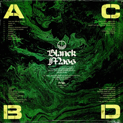 Blanck Mass - OST The Rig Prime Video Translucent Green Vinyl Edition