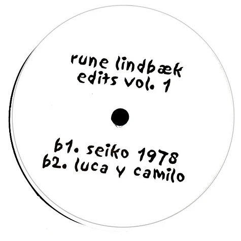 Rune Lindbaek - Edits Vol. 1