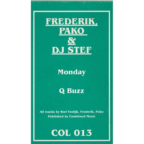 Stef, Pako & Frederik - Monday