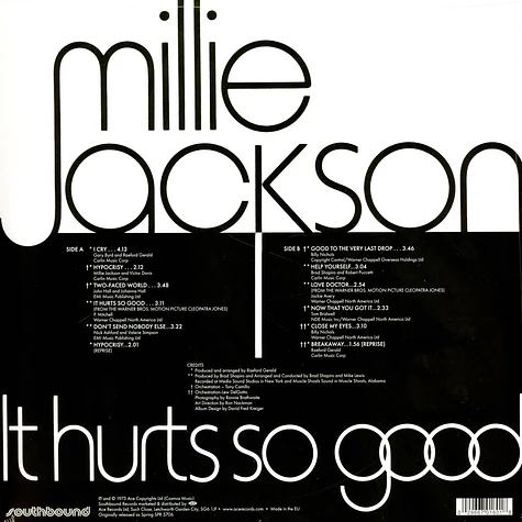 Millie Jackson - It Hurts So Good Black Vinyl Edition