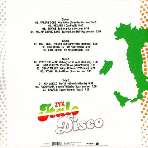 V.A. - Zyx Italo Disco: Best Of Volume 5