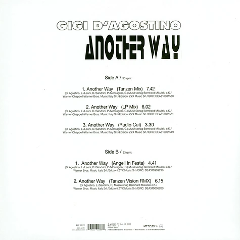 Gigi D Agostino - Another Way