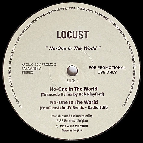 Locust - No-One In The World