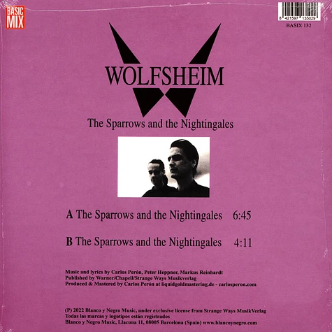 Wolfsheim - The Sparrows And The Nightingales