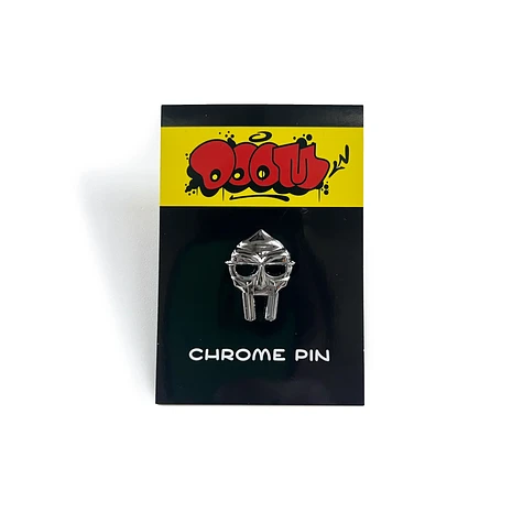 MF DOOM - Mask Chrome Pin