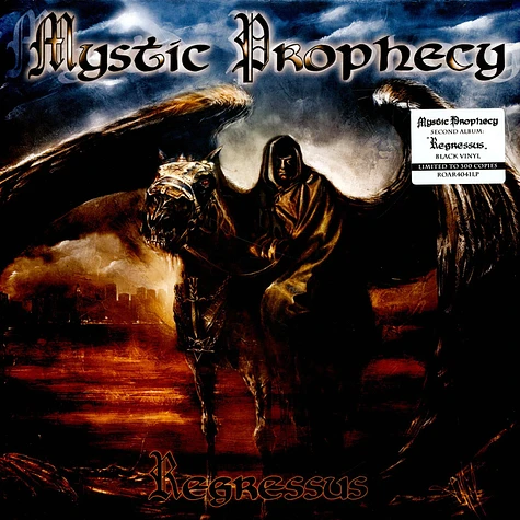 Mystic Prophecy - Regressus Limited Black Vinyl Edition