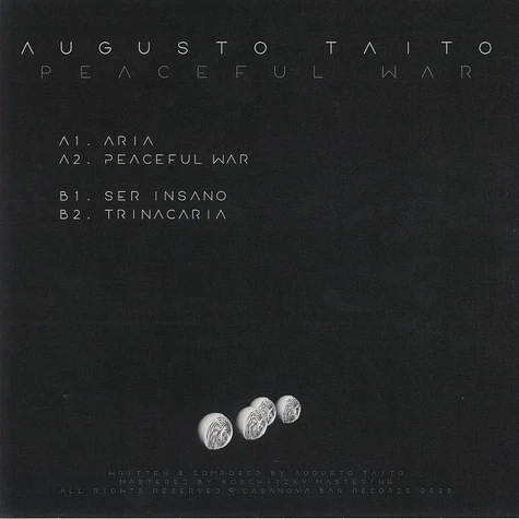 Augusto Taito - Peaceful War